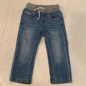 💐5/25 Kids toddler Cat and Jack comfort waist draw string jean shorts